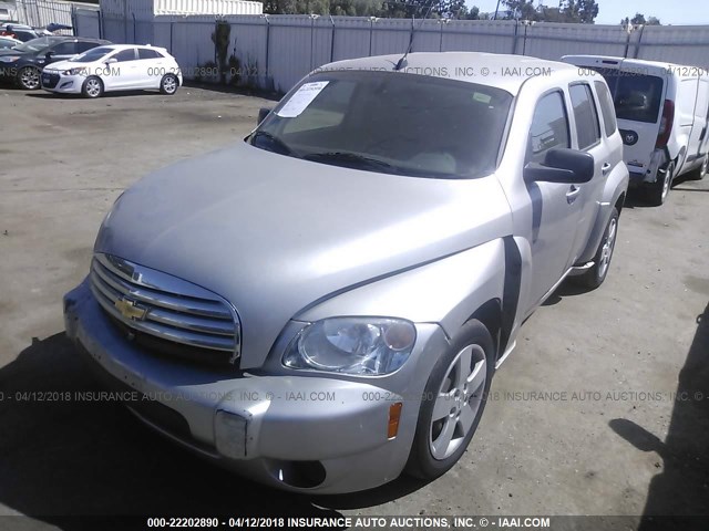 3GNDA13D77S614900 - 2007 CHEVROLET HHR LS SILVER photo 2