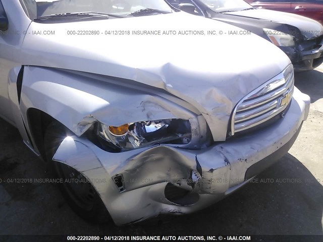 3GNDA13D77S614900 - 2007 CHEVROLET HHR LS SILVER photo 6