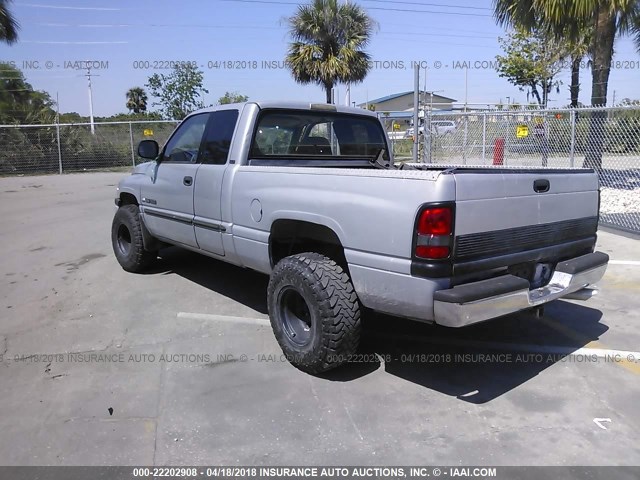 1B7HC13Y61J266913 - 2001 DODGE RAM 1500 SILVER photo 3