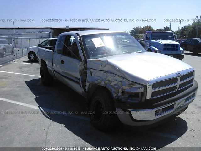 1B7HC13Y61J266913 - 2001 DODGE RAM 1500 SILVER photo 6