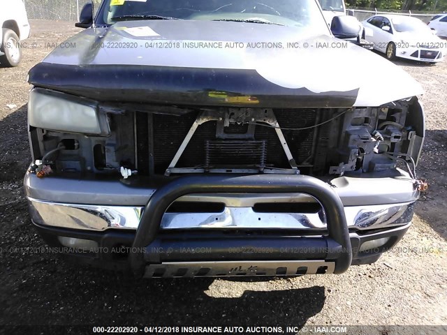 2GCEK19B561145302 - 2006 CHEVROLET SILVERADO K1500 GRAY photo 6