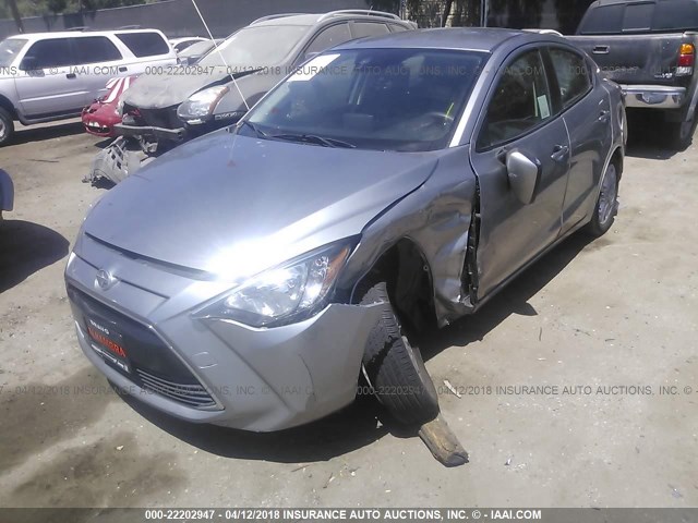 3MYDLBZVXGY122188 - 2016 TOYOTA SCION IA GRAY photo 2