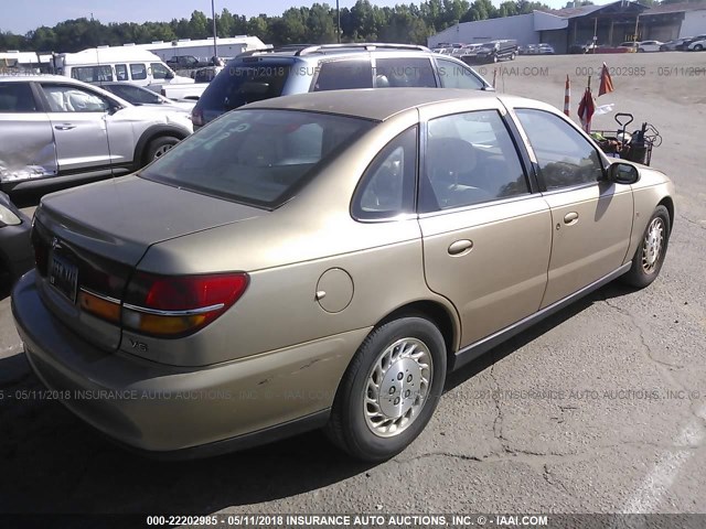 1G8JW52R6YY661101 - 2000 SATURN LS2 BEIGE photo 4