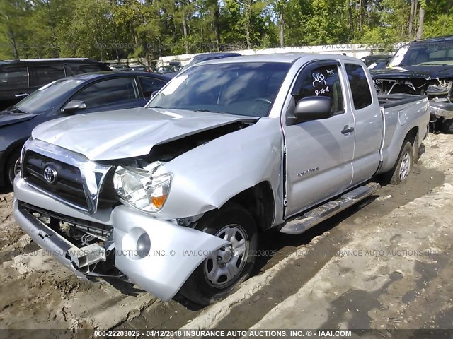 5TETX22NX8Z536642 - 2008 TOYOTA TACOMA ACCESS CAB Күміс фото 2
