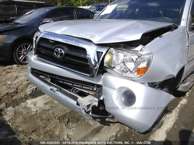 5TETX22NX8Z536642 - 2008 TOYOTA TACOMA ACCESS CAB Күміс фото 6