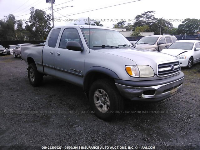 5TBBN44172S265950 - 2002 TOYOTA TUNDRA ACCESS CAB SR5 SILVER photo 1