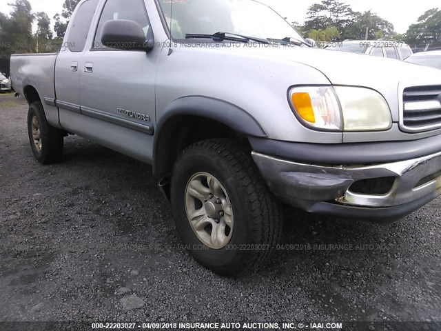 5TBBN44172S265950 - 2002 TOYOTA TUNDRA ACCESS CAB SR5 SILVER photo 6