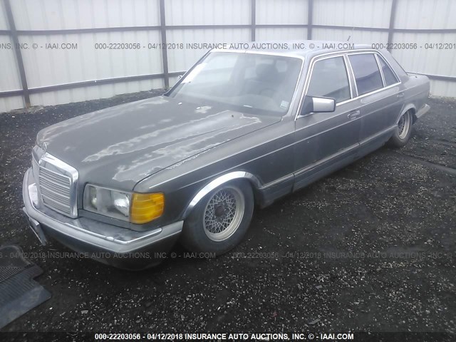 WDB12603712017693 - 1982 MERCEDES-BENZ 2 DOOR  BEIGE photo 2