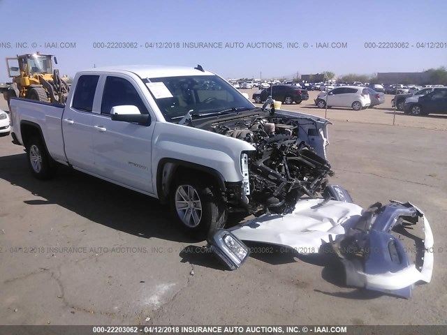 1GTR1MEH8HZ248417 - 2017 GMC SIERRA C1500 SLE WHITE photo 1