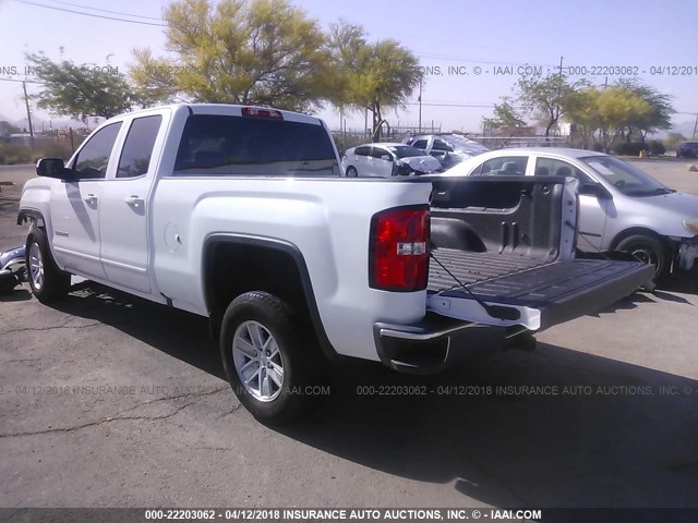 1GTR1MEH8HZ248417 - 2017 GMC SIERRA C1500 SLE WHITE photo 3