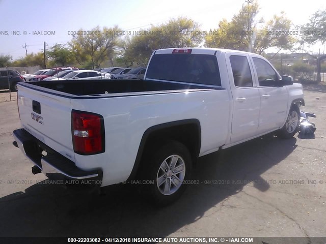 1GTR1MEH8HZ248417 - 2017 GMC SIERRA C1500 SLE WHITE photo 4