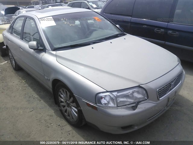 YV1TS92D941348367 - 2004 VOLVO S80 SILVER photo 1