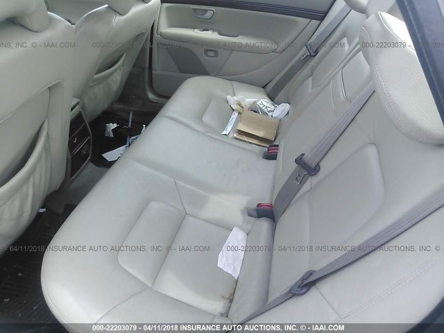 YV1TS92D941348367 - 2004 VOLVO S80 SILVER photo 8