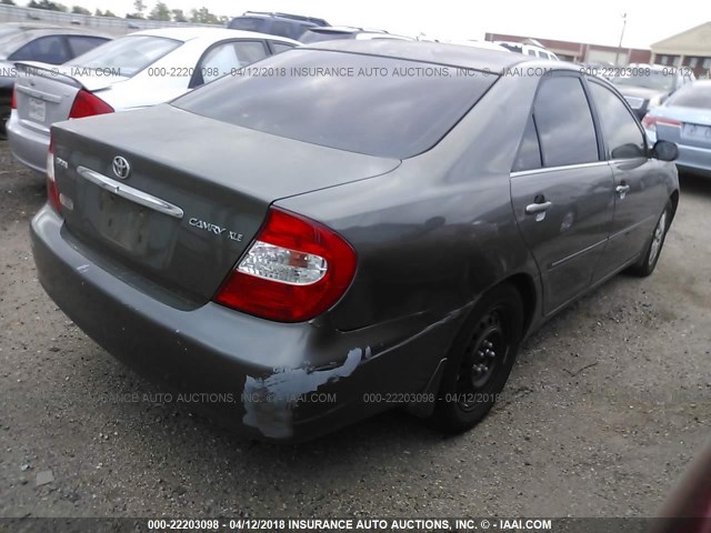 4T1BE32K93U717063 - 2003 TOYOTA CAMRY LE/XLE/SE 棕色 照片 4