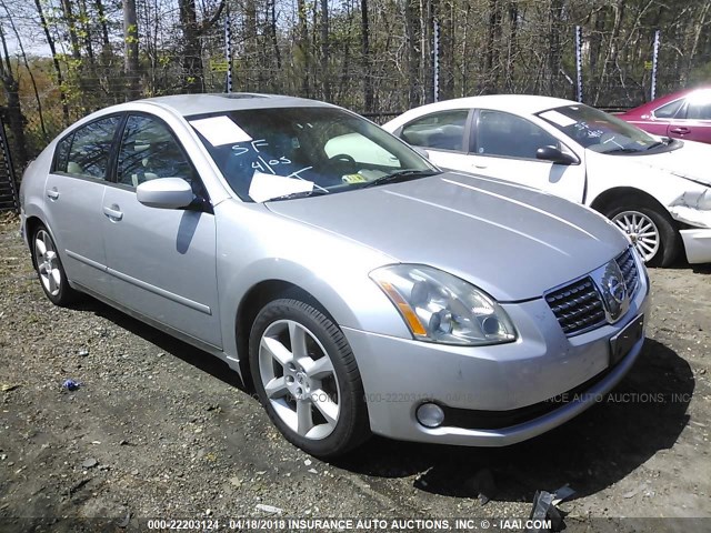 1N4BA41EX5C864153 - 2005 NISSAN MAXIMA SE/SL SILVER photo 1