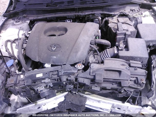 3MYDLBZV4GY102695 - 2016 TOYOTA SCION IA WHITE photo 10