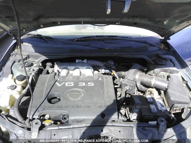 1N4BL11D64C120483 - 2004 NISSAN ALTIMA SE BLUE photo 10