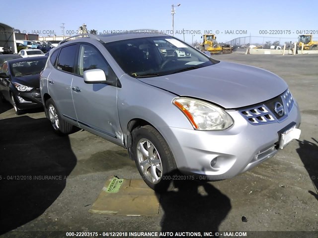 JN8AS5MV8BW660101 - 2011 NISSAN ROGUE S/SV/KROM SILVER photo 1