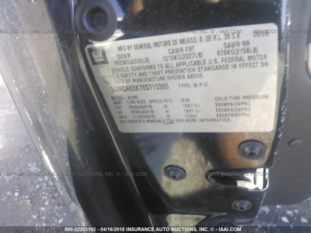 3GNCA63X78S713365 - 2008 CHEVROLET HHR SS 黑色 照片 9