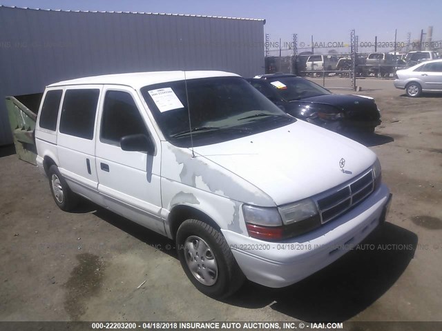 2B4GH25K2RR595494 - 1994 DODGE CARAVAN WHITE photo 1