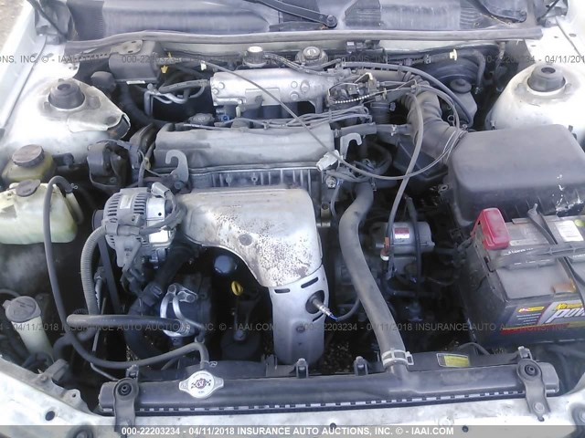 4T1BG22K81U850320 - 2001 TOYOTA CAMRY CE/LE/XLE თეთრი ფოტო 10