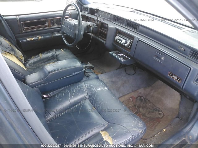 1G6CD53B0P4271447 - 1993 CADILLAC DEVILLE Light Blue photo 5