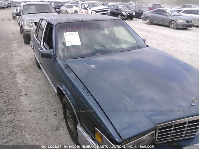 1G6CD53B0P4271447 - 1993 CADILLAC DEVILLE Light Blue photo 6