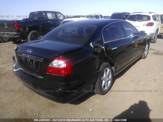 JNKBF01A63M100842 - 2003 INFINITI Q45 GRAY photo 4