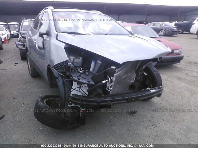 KM8JU3AC7DU698409 - 2013 HYUNDAI TUCSON GLS/LIMITED 灰色 照片 6