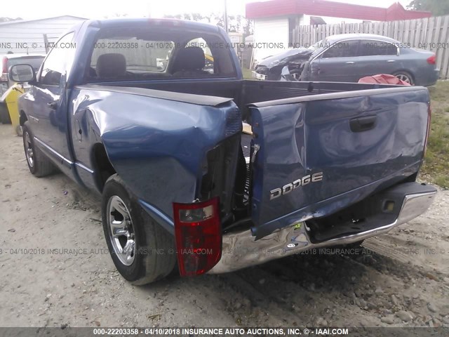 1D7HA16K24J215495 - 2004 DODGE RAM 1500 ST BLUE photo 6