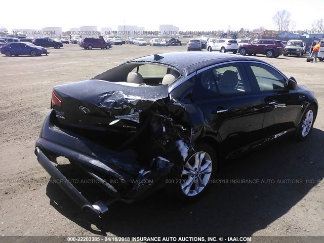 5XXGN4A75DG239728 - 2013 KIA OPTIMA EX BLACK photo 4