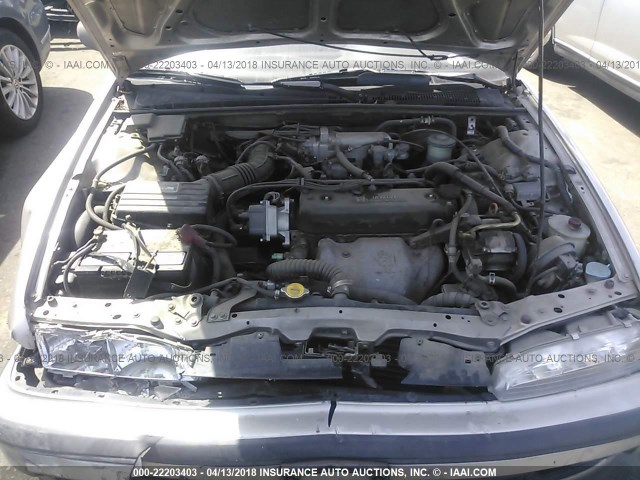 JHMCB7661MC081069 - 1991 HONDA ACCORD EX/EX-R GRAY photo 10