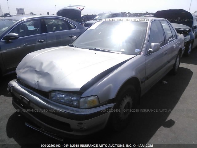 JHMCB7661MC081069 - 1991 HONDA ACCORD EX/EX-R GRAY photo 2