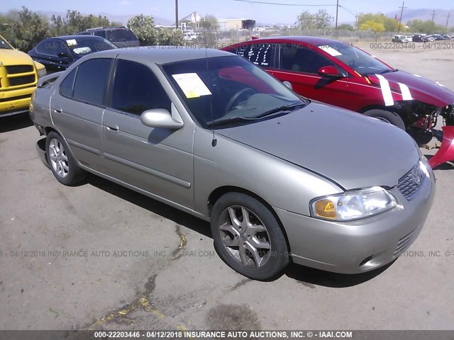 3N1CB51DX1L421236 - 2001 NISSAN SENTRA XE/GXE GRAY photo 1