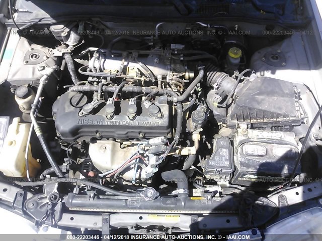 3N1CB51DX1L421236 - 2001 NISSAN SENTRA XE/GXE GRAY photo 10