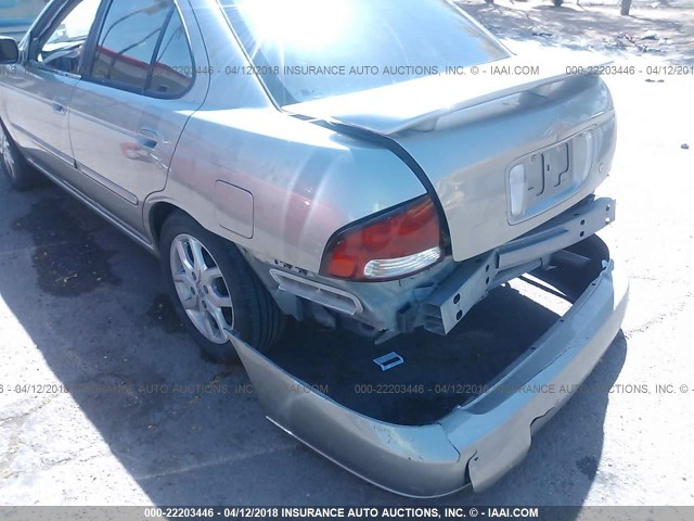 3N1CB51DX1L421236 - 2001 NISSAN SENTRA XE/GXE GRAY photo 6