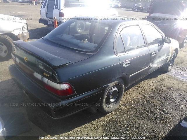 1NXBB02E5TZ439490 - 1996 TOYOTA COROLLA DX GREEN photo 4