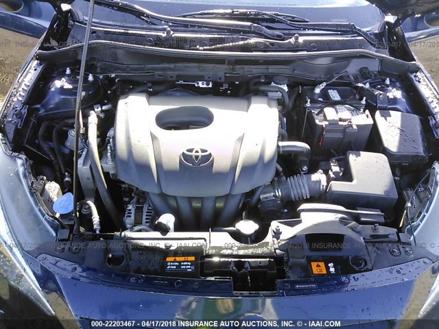 3MYDLBZV8GY127938 - 2016 TOYOTA SCION IA BLACK photo 10