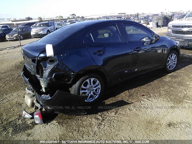 3MYDLBZV8GY127938 - 2016 TOYOTA SCION IA BLACK photo 4