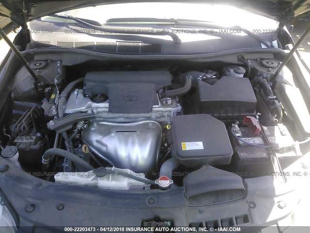 4T1BF1FK9GU157580 - 2016 TOYOTA CAMRY LE/XLE/SE/XSE BLACK photo 10