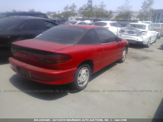 1G8ZG1274SZ147479 - 1995 SATURN SC2 RED photo 4