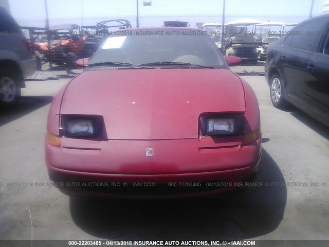 1G8ZG1274SZ147479 - 1995 SATURN SC2 RED photo 6