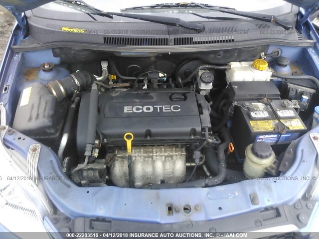 KL1TD66E69B622330 - 2009 CHEVROLET AVEO LS/LT 浅蓝色 照片 10
