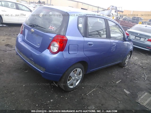 KL1TD66E69B622330 - 2009 CHEVROLET AVEO LS/LT 浅蓝色 照片 4