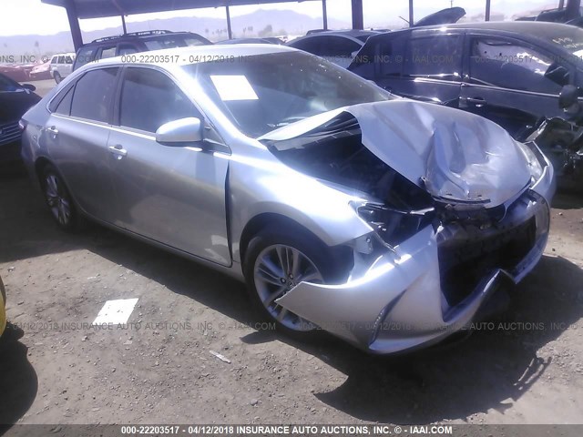 4T1BF1FK4FU953118 - 2015 TOYOTA CAMRY LE/XLE/SE/XSE GRAY photo 1