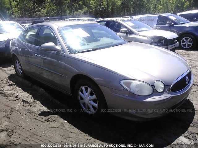 2G4WD582961284237 - 2006 BUICK LACROSSE CXL BEIGE photo 1