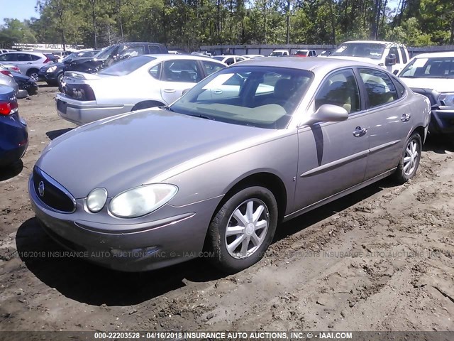 2G4WD582961284237 - 2006 BUICK LACROSSE CXL BEIGE photo 2