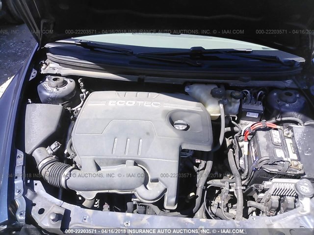 1G1ZH57B59F251118 - 2009 CHEVROLET MALIBU 1LT 蓝色 照片 10