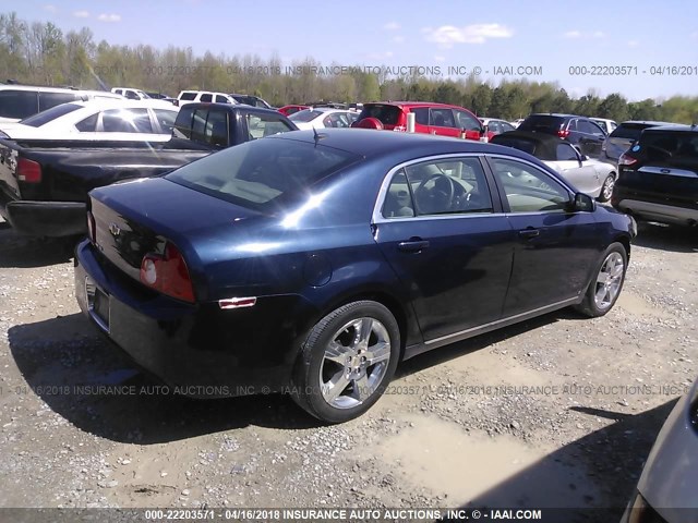 1G1ZH57B59F251118 - 2009 CHEVROLET MALIBU 1LT 蓝色 照片 4