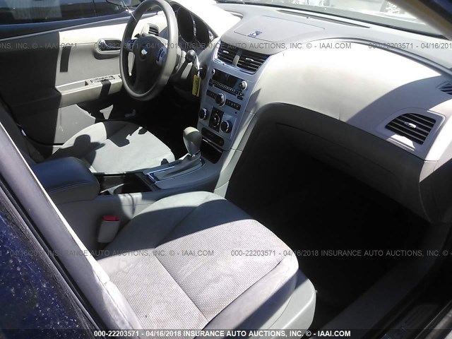1G1ZH57B59F251118 - 2009 CHEVROLET MALIBU 1LT 蓝色 照片 5
